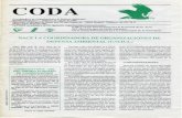 CODA · 2017. 11. 3. · CODA Coordinadora de Organizaciones de Defensa Ambiental Boletín informativo - Número 121 Junio de 1990 Dirección: c/Marqués de Santa Ana 28 bajo izquierda