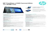 HP Pavilion x360 Convertible 14-dh0011la...• Incluye un Lápiz digital HP: Dibuja, combina, escribe y navega en tu x360 con un control fluido y una precisión sorprendentes.(91)