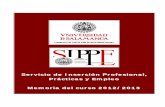 Servicio de Inserción Profesional, Prácticas y Empleoempleo.usal.es/docs/memosippe12-13.pdfServicio de Inserción Profesional, Prácticas y Empleo Universidad de Salamanca S.I.P.P.E.