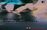 VII Informe Cranet ESADE 2014 - Mercer · 2020. 3. 23. · 12 13 Vii informe cranet esaDe 2014 · Gestin stratica en recursos umanos 1 ARTAMENT La dirección de los departamentos
