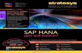 AF Stratesys - Anuncio SAP Club NOV2014 BAJA...Laboratorio HANA RDS - Migración BW on HANA Experiencia en Proyectos Somos tu aliado para afrontar el reto HANA... Caso de Éxito Stratesys,
