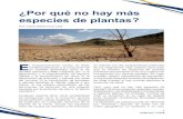 ¿Por qué no hay más especies de plantas? - UNAMenp3.unam.mx/revista/articulos/2/plantas.pdfsus depredadores naturales (herbívoros); existen animales de diferentes tamaños, por