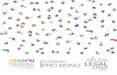 CARTA - Fundación Pro Bono...MISIóN Fundación Pro Bono es una organización sin fines de lucro que promueve el acceso a la justicia de personas y grupos en situación de vulnerabilidad