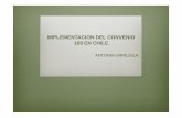 Implementación del Convenio 169 en Chile Antonia Urrejola · 2014. 5. 5. · Uno de los problemas para la tramitación Utilización concepto “pueblos indígenas ”: Del concepto