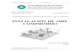 INSTALACIÓN DE AIRE COMPRIMIDO - Induvaz · 2017. 5. 30. · Caso de estudio: Red de aire comprimido para nave industrial. 1. SISTEMAS DE AIRE COMPRIMIDO El aire comprimido es un
