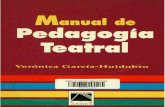 Manual de Pedagogia Teatral - TDT - Inicio...El Manual de pedagogia teatral fue elaborado a partir de la sistematizacidn realizada durante trece aiios ejerciendo e in- vestigando como