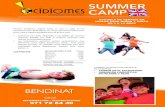 SUMMER CAMP - OCIDIOMESocidiomes.es/summer-camps/SC-BENDINAT-ext.pdf · 2017. 5. 28. · Summer Camp es que nuestros alumnos se diviertan mientras aprenden un idioma. El campamento