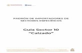 Guía Sector 10 - SAToma · 2020. 4. 17. · Página 1 de 74 Av. Paseo de la Reforma No. 10, PB, Col. Tabacalera, Alcaldía Cuauhtémoc, C.P. 06030 CDMX, / sat.gob.mx / Marca SAT