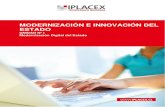 MODERNIZACIÓN E INNOVACIÓN DEL ESTADOcursos.iplacex.cl/CED/MIE8006/S2/ME_2.pdf · 2016. 9. 28. · En la década de los noventa los procesos de modernización se caracterizan por