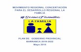 MOVIMIENTO REGIONAL CONCERTACIÓN PARA EL … · 2020. 12. 19. · Perú Hacia el 2021, el Marco Macroeconómico Multinacional, el Plan Regional de Desarrollo Concertado 2016-2021