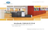 Color Solution - KM C654-C754 fotocopiadoras/15.KM... · 2017. 11. 21. · bizhub C654/C754, opciones Navegador Web LK-101v3 PDF mejorados LK-102v3 OCR engine LK-105v3 Plegado en