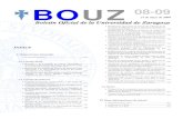 BOUZ - unizar.es · 2014. 11. 20. · BOUZ número 08-09 pág 712 21 de mayo de 2009 - D. Rafael Gómez-Lus Lafita, Departamento de Microbiología, Medicina Preventiva y Salud Pública.