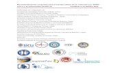 Recomendaciones conjuntas para el manejo clínico de la … · 2020. 3. 25. · Grupo interdisciplinario inter sociedades y cátedras. Manejo clínico de la infección por SARS-CoV-2