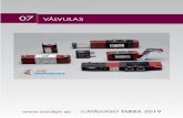 07 VÁLVULAS - Nordair S.A. · 2020. 11. 12. · “Stampotecnica puede ser considerado uno de los principales productores del mundo en el uso de termoplásticos de ingeniería a