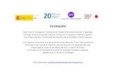  · Web viewInvitación Mario Garcés Sanagustín, Secretario de Estado de Servicios Sociales e Igualdad, Santiago Moreno Fernández, Director General en Fundación Vodafone España