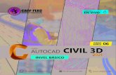 AUTOCAD CIVIL 3D 2021 - NIVEL BÁSICO...CAPACITACIÓN CONSULTORÍA INHOUSE AUTOCAD CIVIL 3D 2021 - NIVEL BÁSICO TEMA 01: INTRODUCCIÓN CIVIL 3D 2021 Y NOVEDADES• Entorno de Trabajo