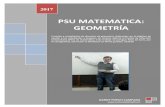 PSU MATEMATICA: GEOMETRÍ ... PSU MATEMATICA: GEOMETRÍA Creación y recopilación de ejercicios de geometría, elaborado con el objetivo de ayudar a los estudiantes a preparar de