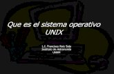 Que es el sistema operativo UNIX · 2020. 2. 19. · La Biblia de Administración de sistemas Linux. Dee-Ann Leblanc, col. La Biblia de, Ed. Anaya Multimedia, 2001, ISBN: 84-415-1126-8.