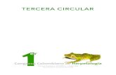 TERCERA CIRCULAR - ACHerpetología · 2016. 5. 20. · 1er Congreso Colombiano de Herpetología congresoherpetologia2016@gmail.com - Congreso Colombiano de Herpetología TERCERA CIRCULAR