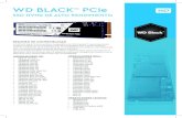 WD BLACK PCIe...Western Digital, WD, el logotipo de WD y WD Black son marcas comerciales o marcas comerciales registradas de Western Digital Corporation y sus filiales en EE. UU. y