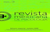 REVISTA MEXICANA DE PSICOLOGÍA · 2018. 7. 19. · Dr. Gualberto Buela Casal Universidad de Granada, España Víctor Corral Verdugo, Ph. D. Universidad de Sonora, México Thomas