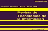Revista de Tecnologías de la Información...Contenido Artículo Página Identificación de frutos a través de la implementación de Tecnologías de la Información GUTIERREZ, Ma.