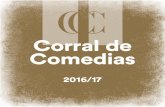 Corral de ComediasCorral de Comedias 2016 / 17. 26-27-29 ene MÚSICa BPM 28 ene MÚSICa ... en las mujeres de teatro de principios del XX, de ahí las letras tan controvertidas que
