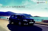 Renault SANDERO · 2018. 7. 2. · 100% touchscreen El Renault Sandero fue pensado para disfrutarlo todos los días. El Sistema Media Nav es el corazón de la mejorada ergonomía