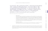 ISSN 1 Cartas de intención, memorandos de entendimiento, acuerdos de … · 2020. 5. 20. · ª ed., Bogotá: Universidad de los Andes y Temis, 2015, 283. 157 Cartas de intención,