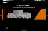 DA200 AC Servo System Catalog （PT） -20200930 (V3.8 ......DA300 Servo sistema inteligente DA213 Serco sistema CA triplex DA180 Servo sistema CA básico Níveis de Servo Sistemas
