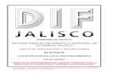 GOBIERNO DE JALISCO · lplsc-22-2017- “servicio de mantenimiento de circuito cerrado para la direcciÓn de tecnologÍas y sistemas de informaciÓn”. gobierno de jalisco sistema