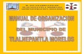 H. AYUNTAMIENTO DE TLALNEPANTLA MORELOS ......Tlalnepantla; Municipio del Estado de Morelos, el cual contiene información referente a la Estructura y el funcionamiento del Ayuntamiento