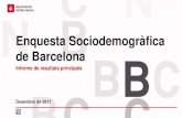 Enquesta Sociodemogràfica de Barcelona...Llistat d’adreces basat en els actuals registres administratius del Padró, Cadastre i dades Censals que compleixen almenys una de les dues
