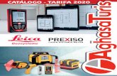 CATÁLOGO - TARIFA 2020 · 2021. 2. 22. · Leica DISTOTM Práctico, sencillo y preciso D1 Art. 843418 99€ Datos técnicos Precisión de medición ± 2,0mm Alcance 0,2 a 40m Unidades
