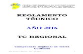 Federación Regional de Automovilismo Deportivo de Córdoba - … · 2017. 3. 22. · Regl. Técnico TC Regional - 2017 – F.R.A.D.C. 1 FEDERACIÓN REGIONAL DE AUTOMOVILISMO DEPORTIVO