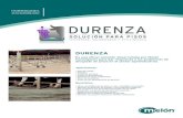 LECHERÍAS, SALMONERAS Y VITIVINÍCOLAaice.cl/es/archivos/wp-aice-old/uploads/2013/09/Durenza.pdf• Permeabilidad al paso del agua