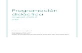 Programación didáctica...2020/09/02  · Programación didáctica Lenguaje musical 2º EP Departamento: Lenguaje Musical Especialidad: Lenguaje Musical Curso Académico: 2020-2021