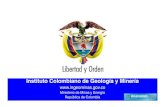 Instituto Colombiano de Geología y Minería...1. Localizar los prospectos en ád tldláreas depocentrales de la cuenca Cretácica inferior, en donde la sedimentación CEOC se dio