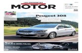 Peugeot308 - Las Provinciasservicios.lasprovincias.es/hemeroteca-motor/Extra_Motor_LAS_PROV… · PEUGEOT308 Adiós al diseño tipo ‘monovolumen’, el nuevo 308 apuesta por el