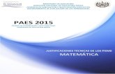 Matemática PAES 2015...Indicador de logro: 7.5 Interpreta y ejemplifica desigualdades lineales. Habilidad: Determina el conjunto solución para desigualdades lineales o cuadráticas.