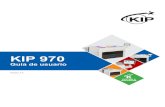 KIP 970 · 2019. 8. 30. · (1) Gracias por comprar el KIP 970. Esta guía de funcionamiento del equipo contiene explicaciones de funcionamiento y manejo de la KIP 970. Lea cuidadosamente