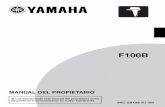 MANUAL DEL PROPIETARIO - Imemsa · 2020. 8. 11. · Información importante del manual SMU25108 Al propietario Gracias por elegir un motor fueraborda Yamaha. Este Manual del propietario