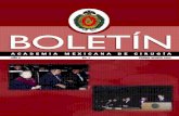 BOLETÍN - AMCamc.org.mx/BOLETIN/BOLETINES ELEC PDF ANO 2002/ano6 no1... · 2019. 1. 10. · BOLETÍN ACADEMIA MEXICANA DE CIRUGÍA ... f icnas: A nt oiPlaz N .3 6Cgrí 08 Méxc,
