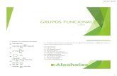 GRUPOS FUNCIONALES 2 · 2016. 10. 26. · ESTUDIAR, RECONOCER YNOMBRAR LAS FUNCIONES ORGANICAS PARA HIDROCARBUROS ALICICLICOS Y CICLICOS SIMPLES FUNCIONES OXIGENADAS Alcohol Aldehído