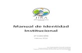 Manual de Identidad Institucional - jira.org.mx JIRA.pdfManual de Identidad Institucional (MII – JIRA) 21 8 Uniformes El uniforme institucional consta de camisa y playera. Para éstas