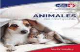 Home Pets - Pets Pharma · 2020. 11. 24. · Catálogo de Productos ANIMALES de Compañía USO VETERINARIO . Resumen toprevent 19 22 23 29 31 05 10 01 Analgésicos y Antiinflamatorios