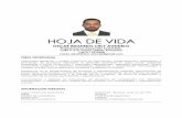 HOJA DE VIDA€¦ · del plan de formación para gestores sociales - GESTAVI Verificación: Victoria Andrea Lasprilla cel 3133269827 Entidad: Asociación de Empresarios de la Madera