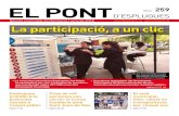 EL PONTD’ESPLUGUES 259 · 2020. 1. 27. · EL PONT D’ESPLUGUES Revista municipal d’informació | juny de 2018 elpont@esplugues.cat Núm. 259 pàgina 7 Esplugues prohibirà la