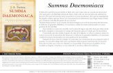 Summa Daemoniaca - Almuzara libros"Summa Daemoniaca" es un tratado de demonología acerca de la naturaleza del demonio, el infierno, la posesión diabólica, el exorcismo y todos los
