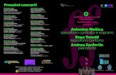 Antonino Mollica sassofono contralto e soprano...L. beRio (1925-2003) sequenza Vii (b) for soprano saxophone b. baRtok (1881-1945) Romanian Folk Dances trascrizione per sassofono soprano